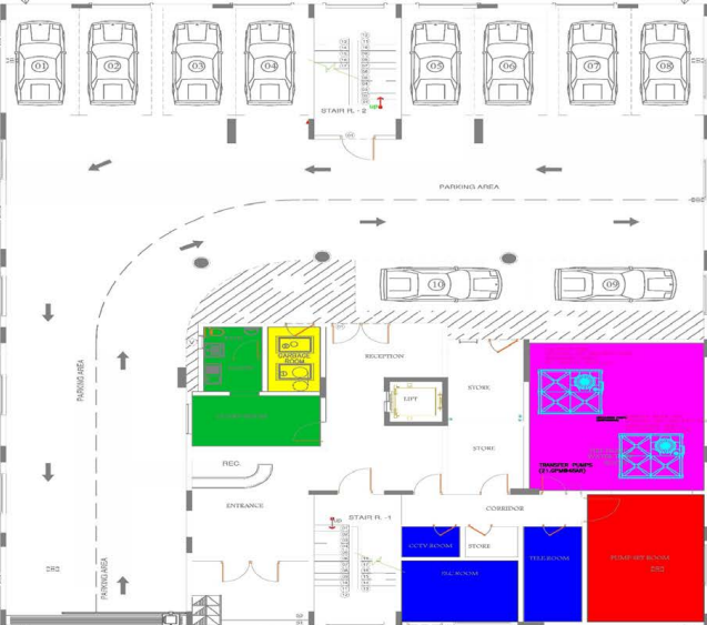 Ground Floor plan ADCP P/1800